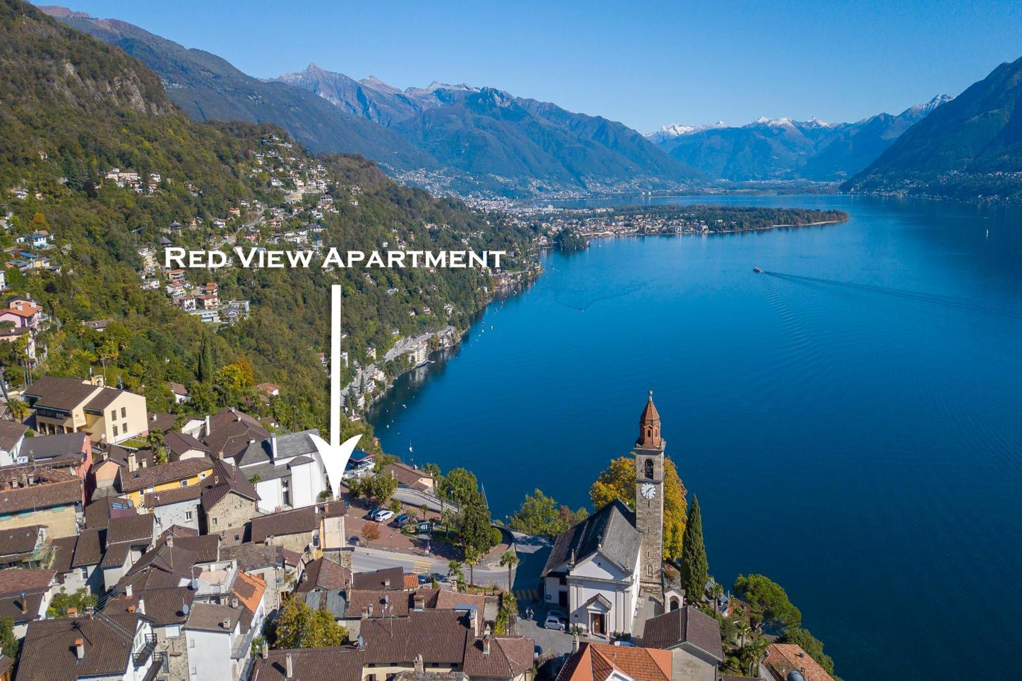 Red View Apartment - Happy Rentals Ronco sopra Ascona Extérieur photo